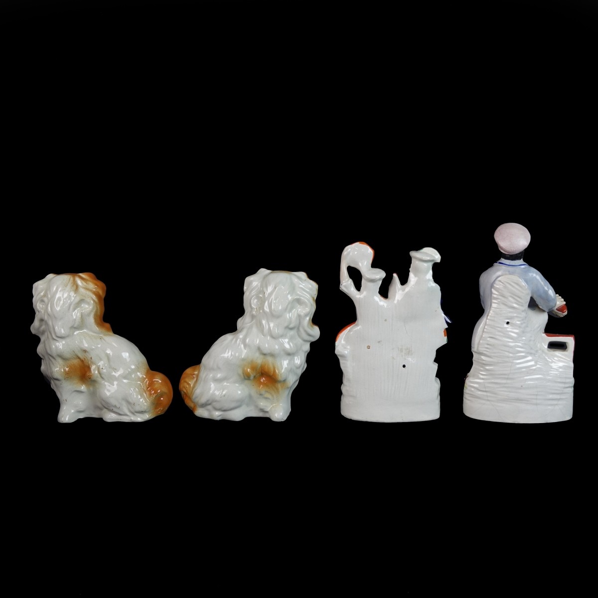Four (4) Staffordshire Figurines