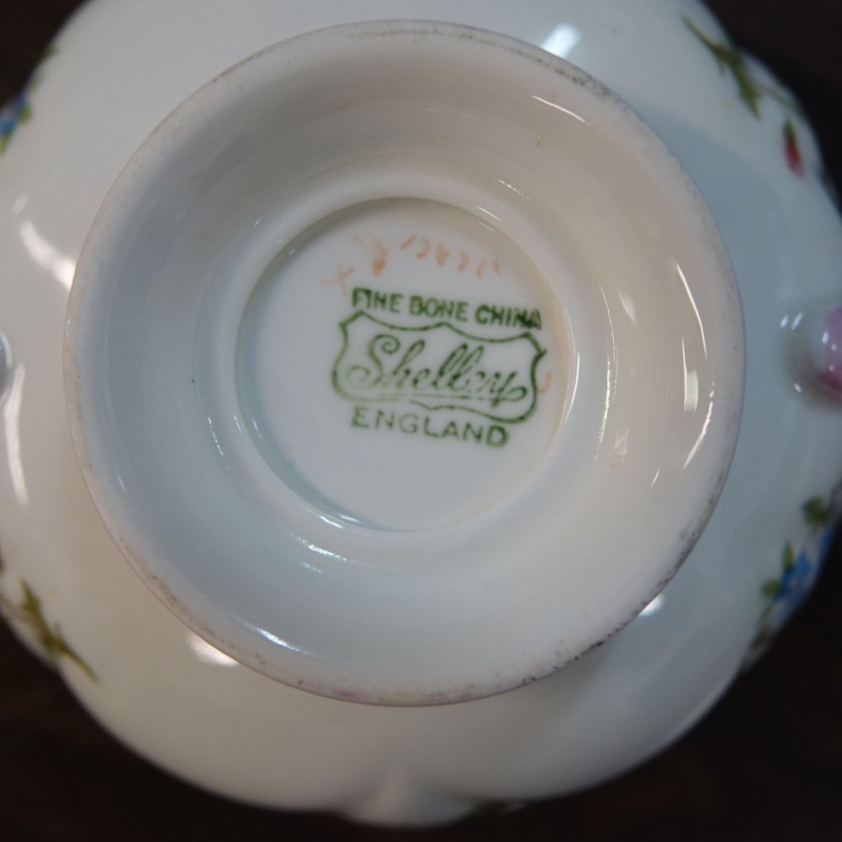 Shelley "Rose and Red Daisy" Dinner Set