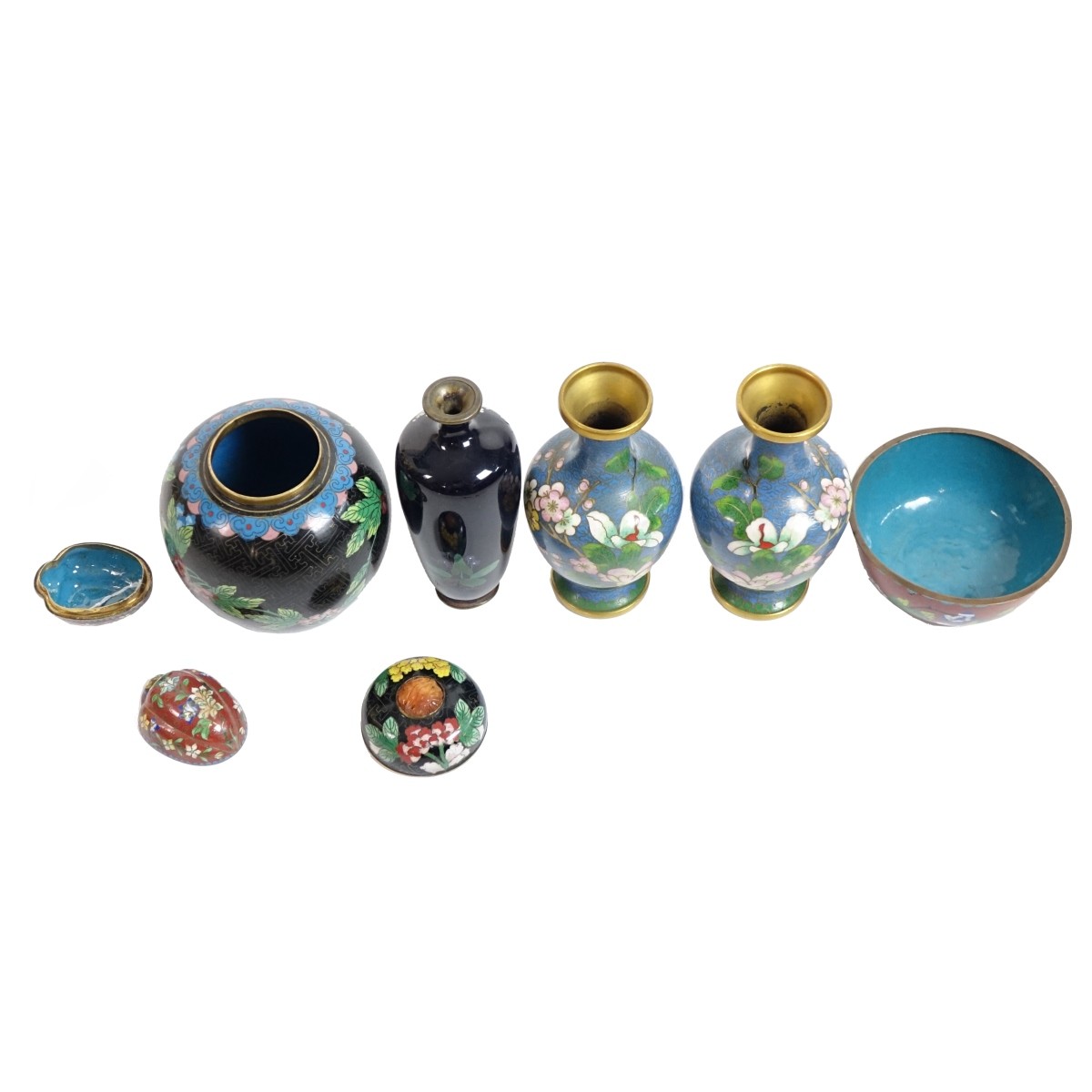 Oriental Cloisonne Tableware