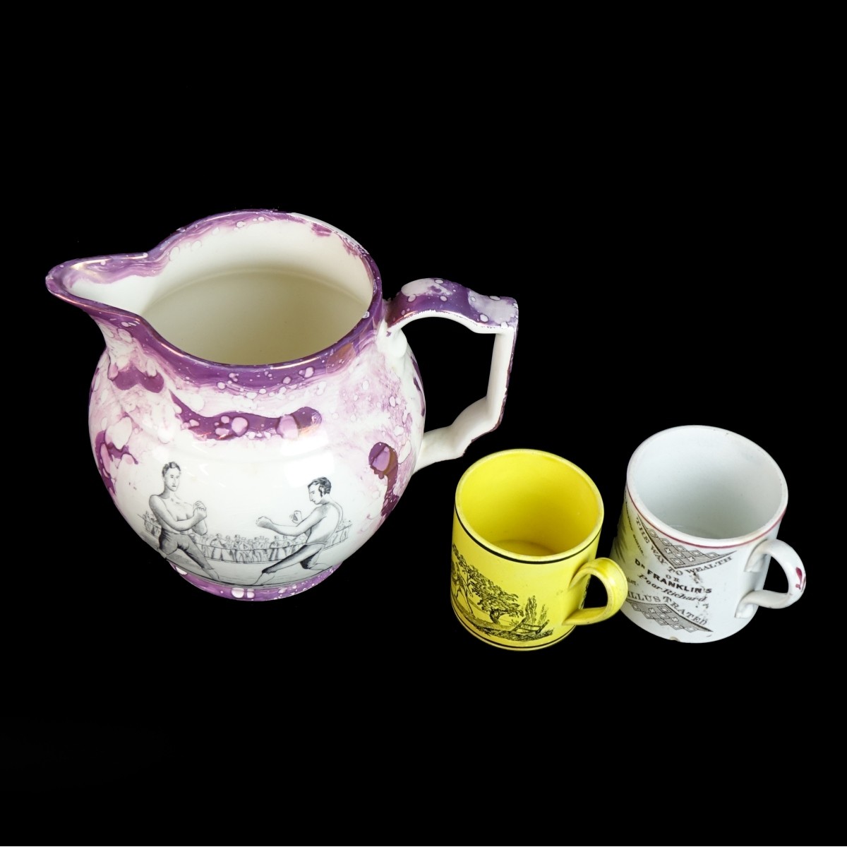 Three (3) Staffordshire Tableware