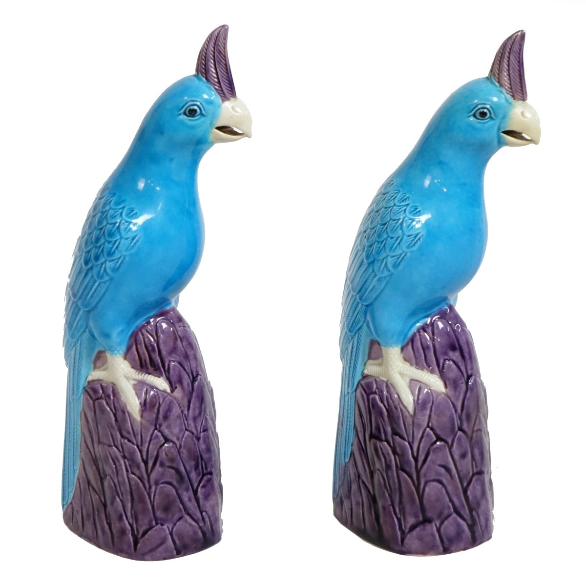 Pair of Chinese Bird Figures