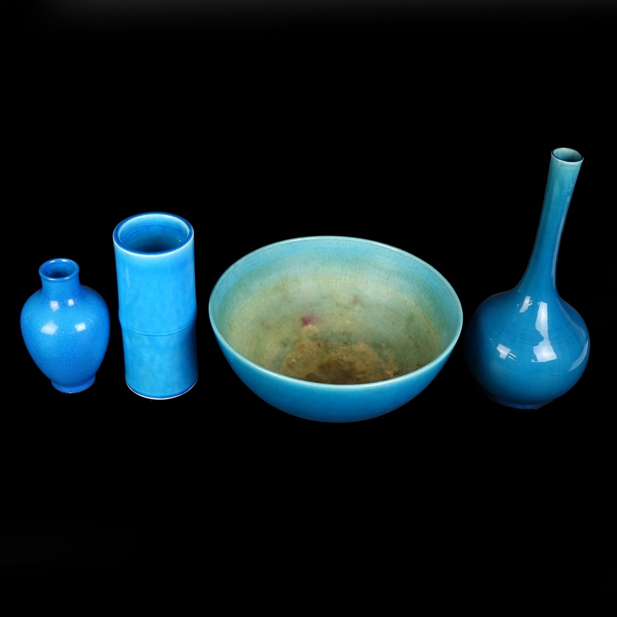 Four (4) Modern Chinese Style Tableware