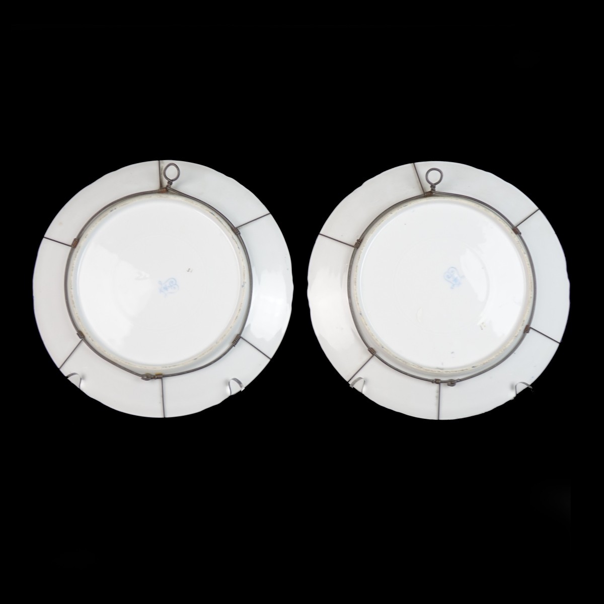 Pair of Sevres Style Plates