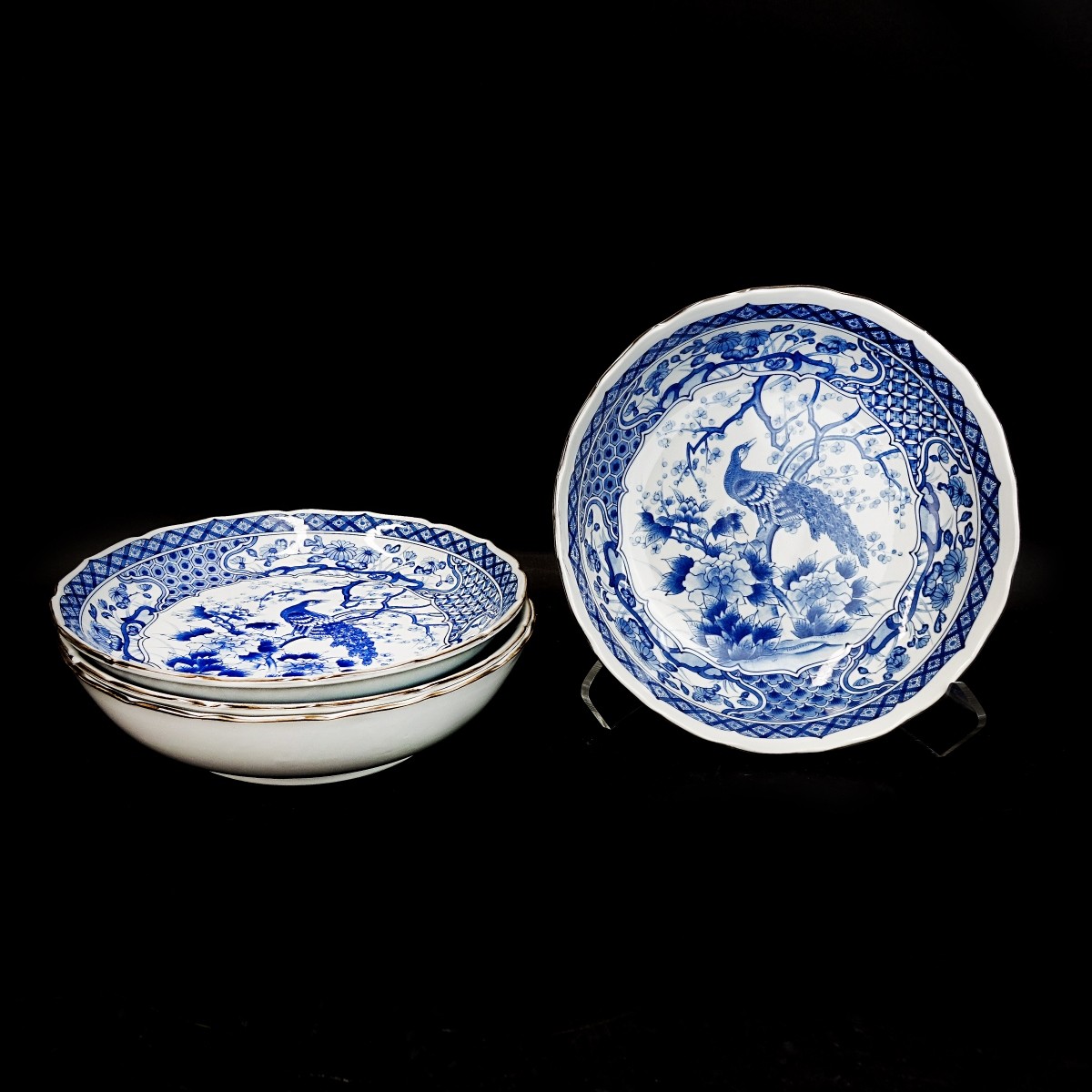 (4) 20th C. Japanese Bowls