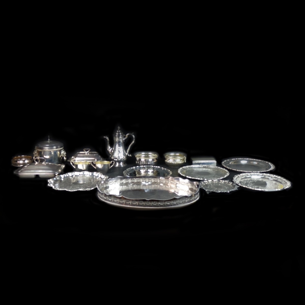 English Silverplate Tableware