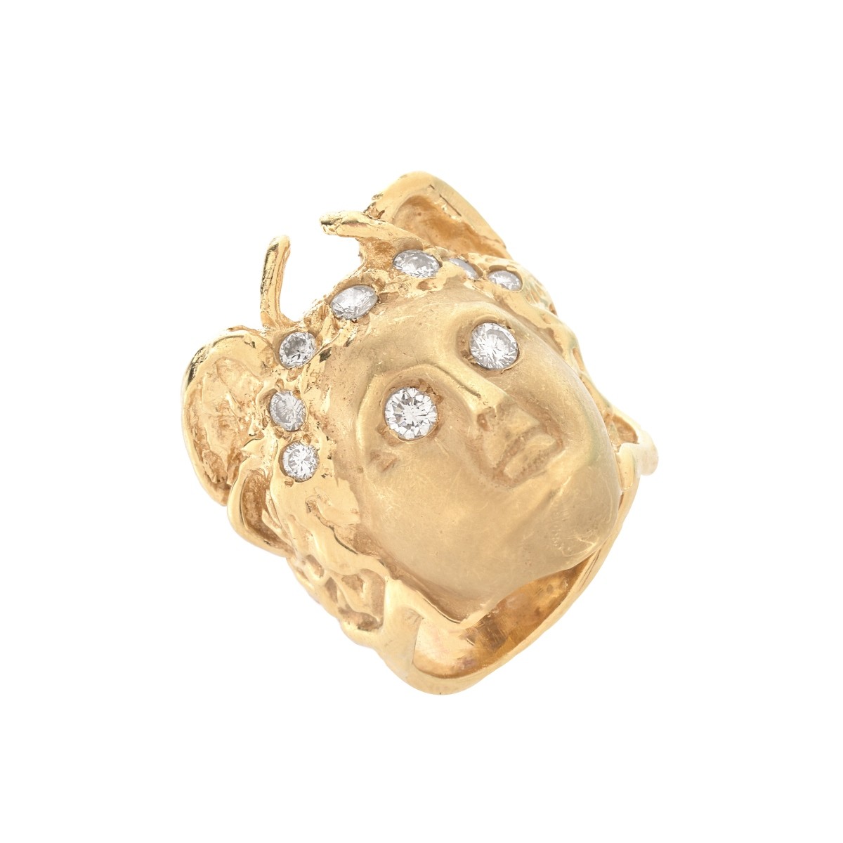 14K and Diamond Ring