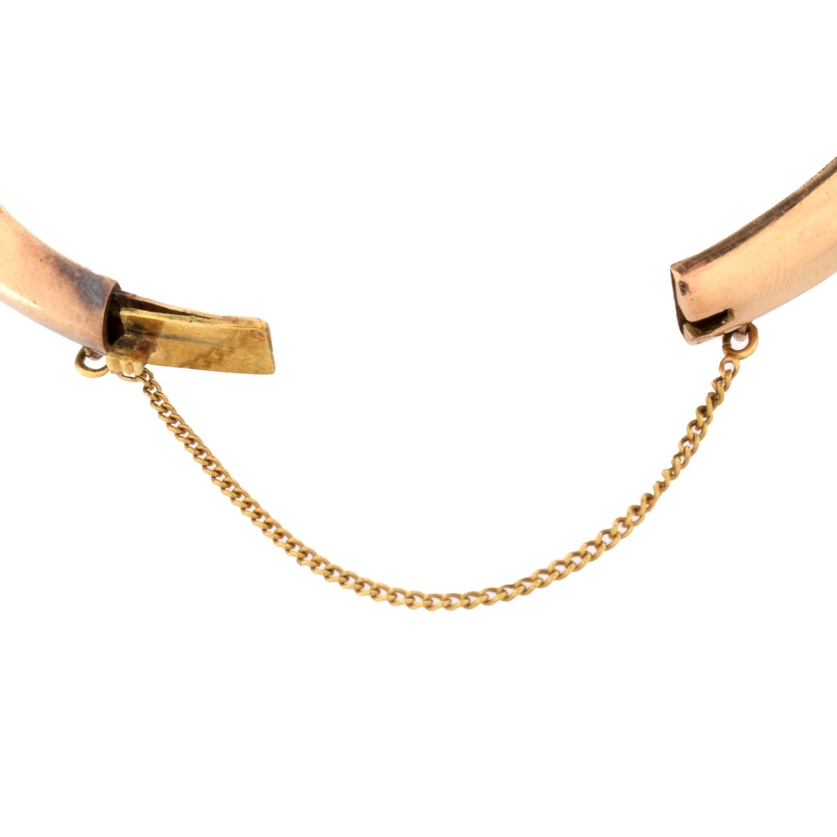 Ruby, Diamond and 14K Bangle