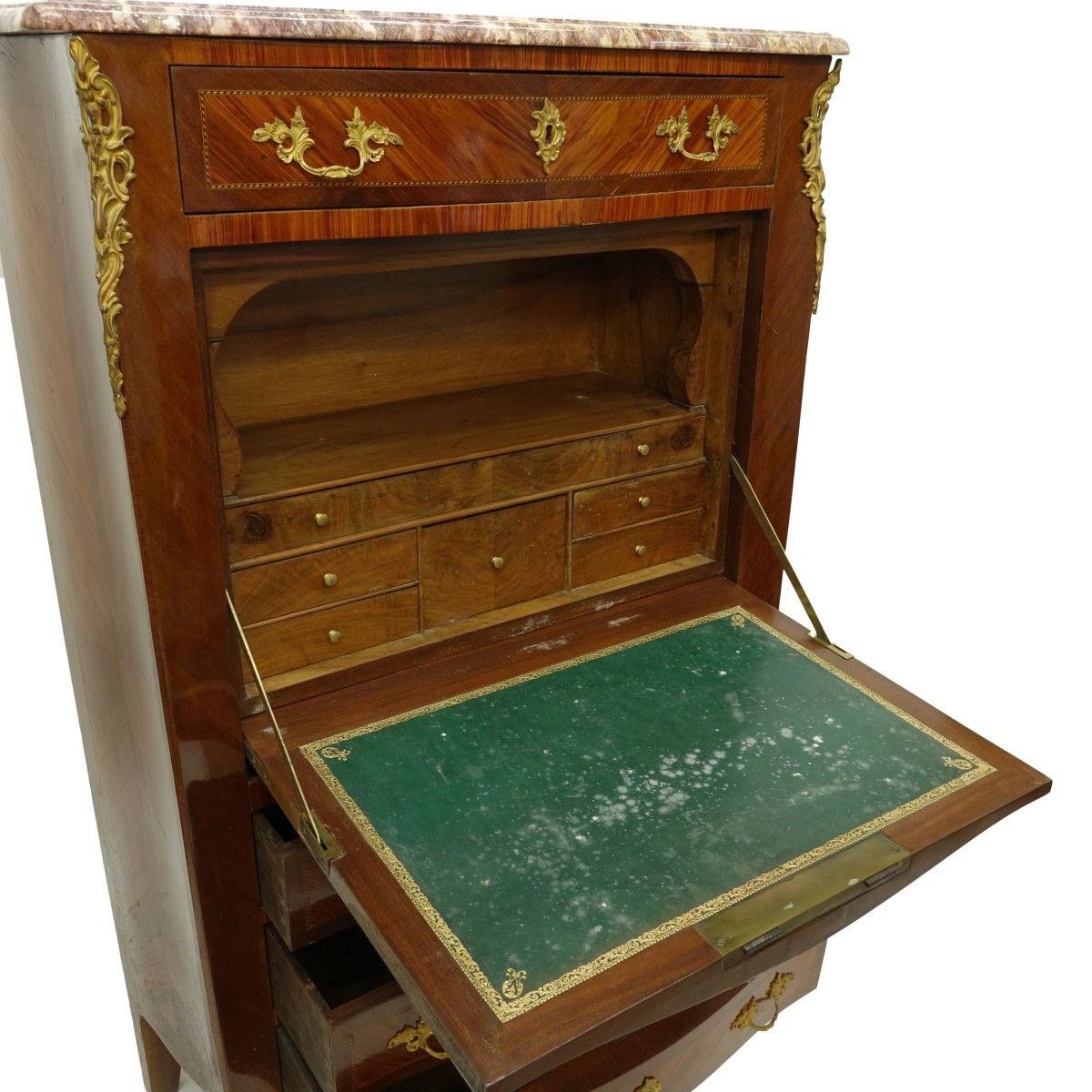 French Louis XVI Style Secretaire Abattant