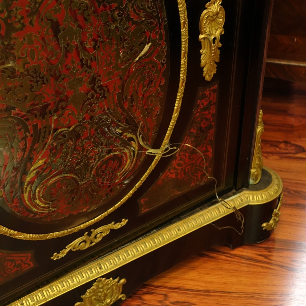 French Napoleon III Boulle Side Cabinet