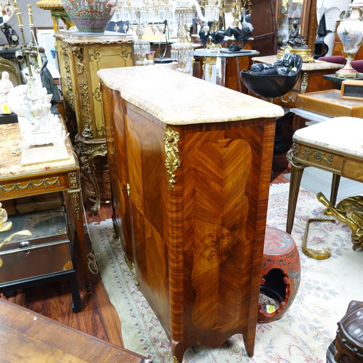 19th C. Louis XV Style Cabinet