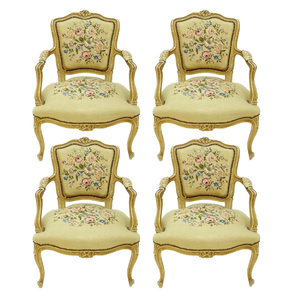 Louis XV Arm Chairs