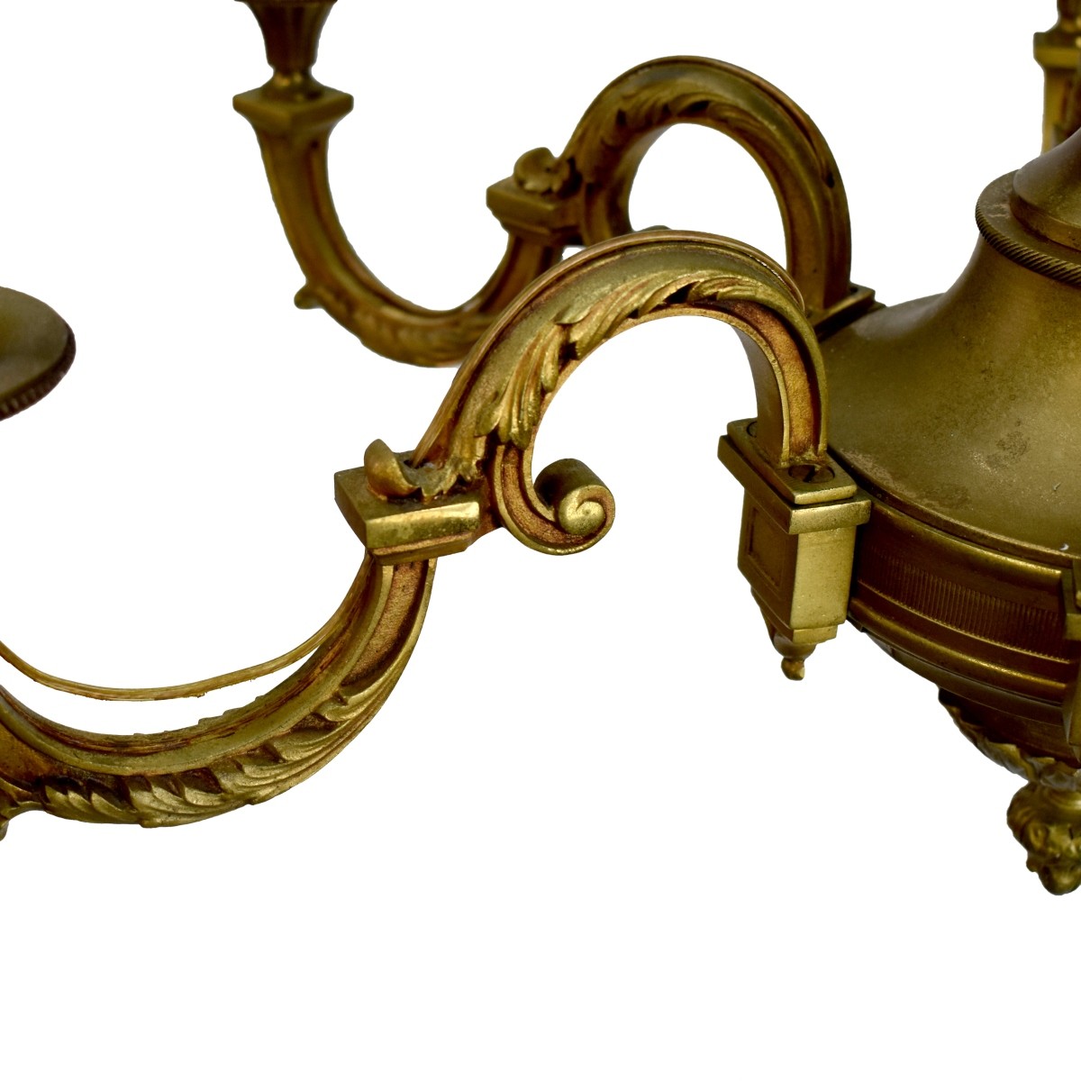 French Bronze Chandelier