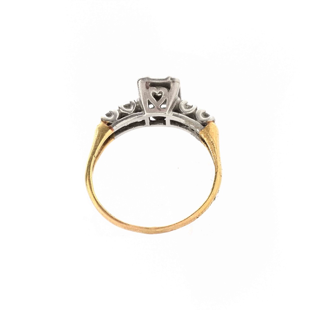 Diamond and 14K Ring