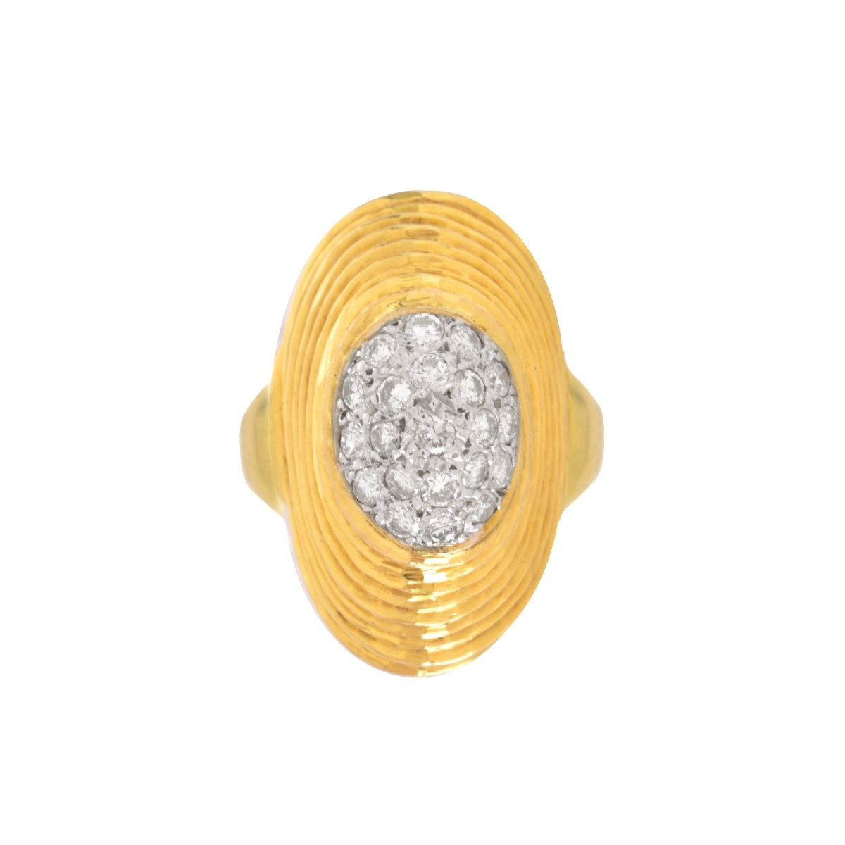 Diamond and 14K Ring