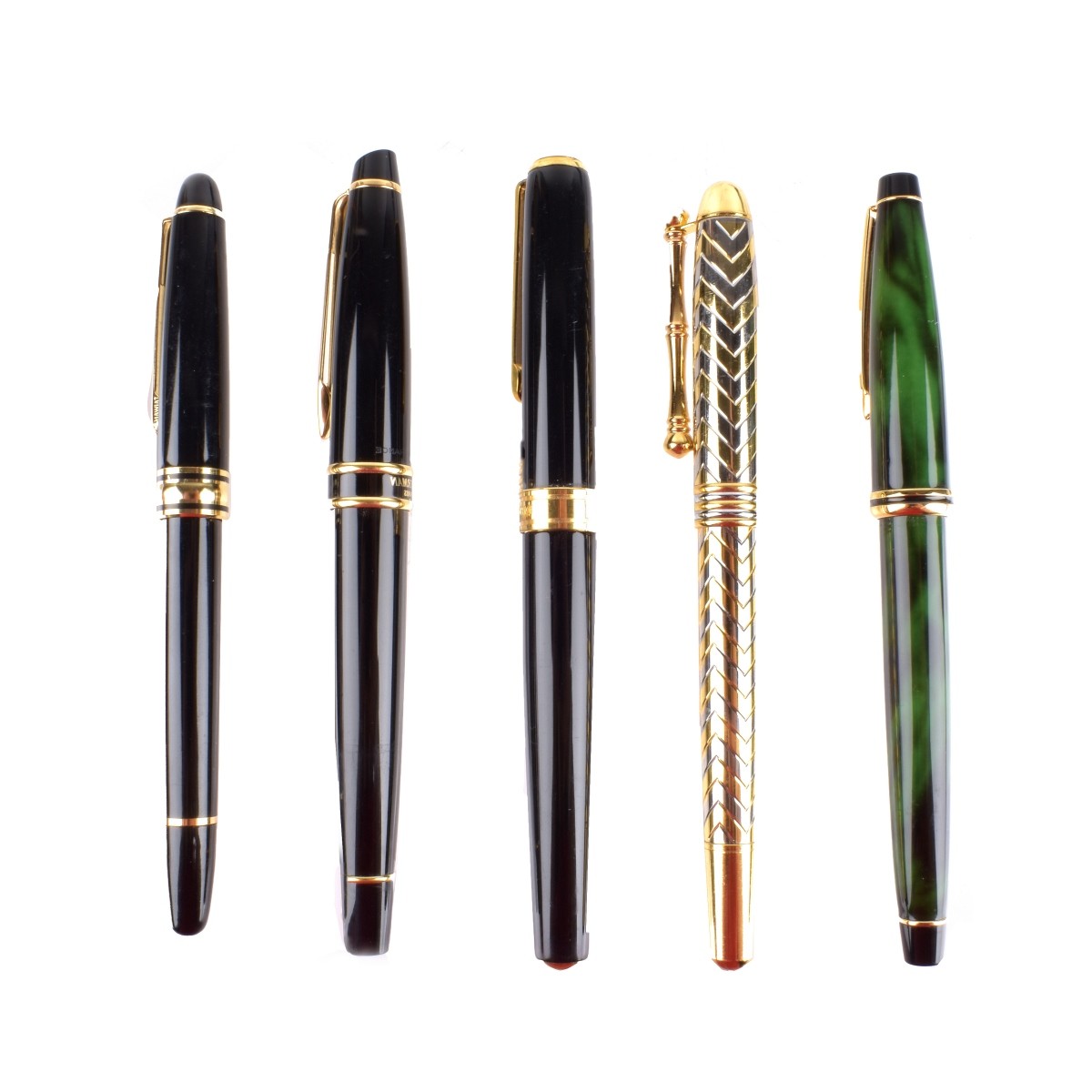 Five Fountain Pens