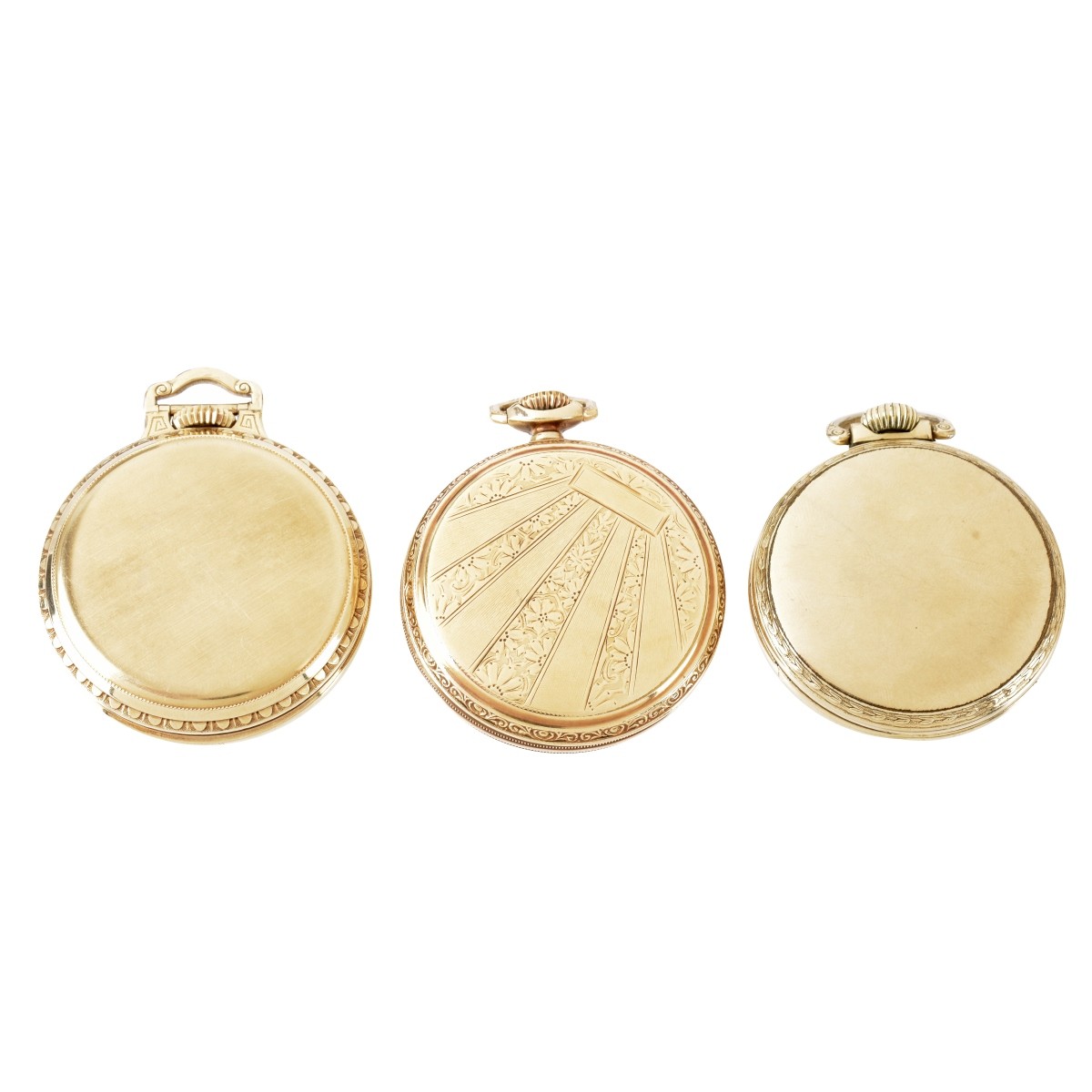 Three Pocket Watches