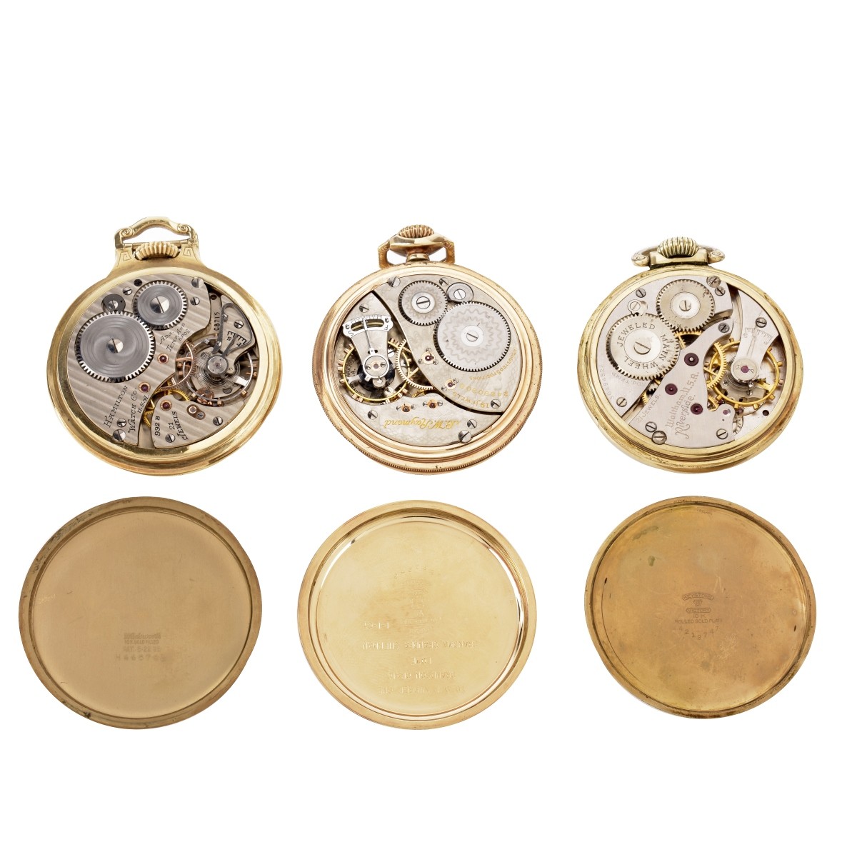 Three Pocket Watches