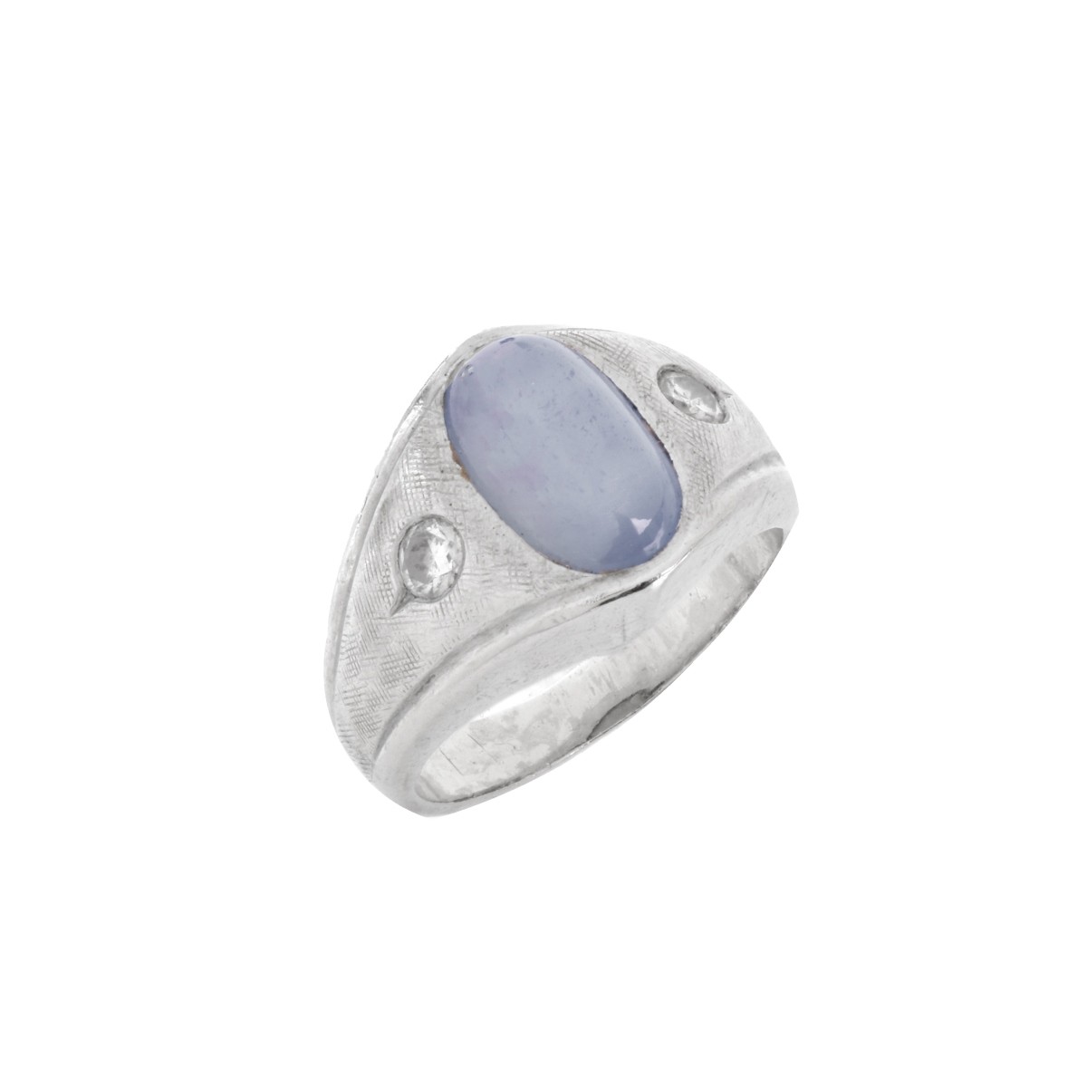 Star Sapphire and 14K Ring