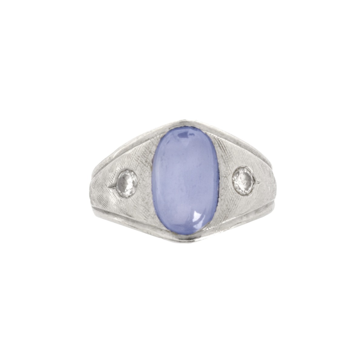 Star Sapphire and 14K Ring