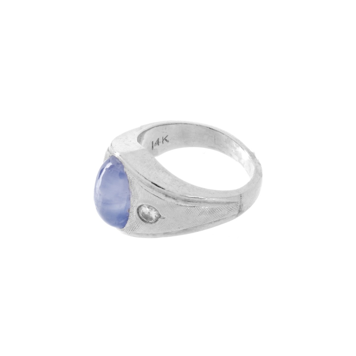 Star Sapphire and 14K Ring