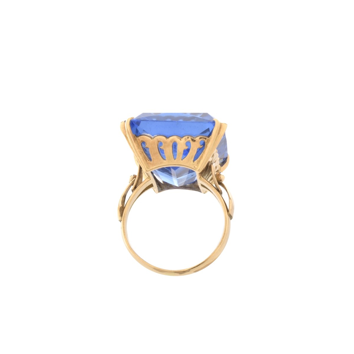 Gemstone and 14K Ring