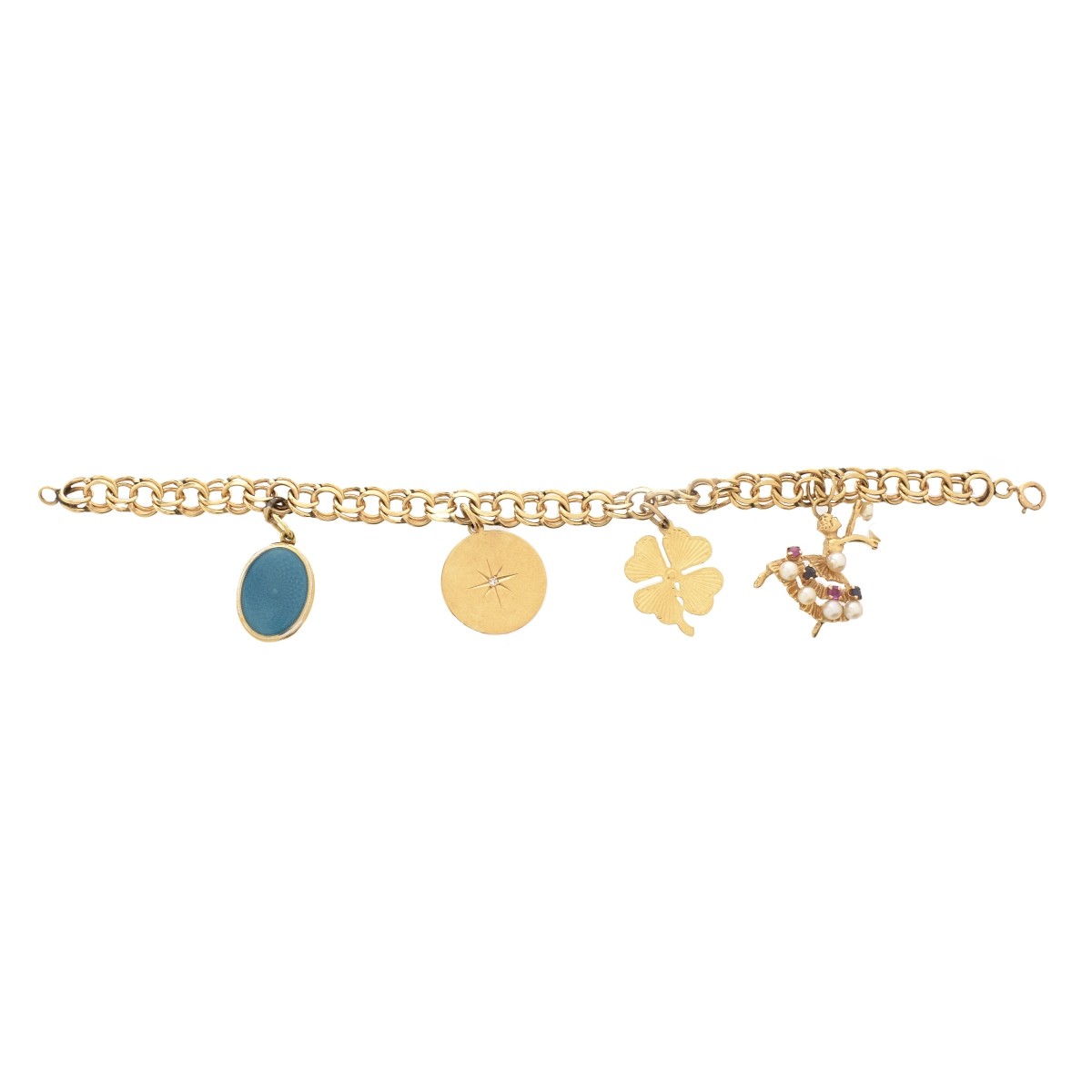 14K Charm Bracelet