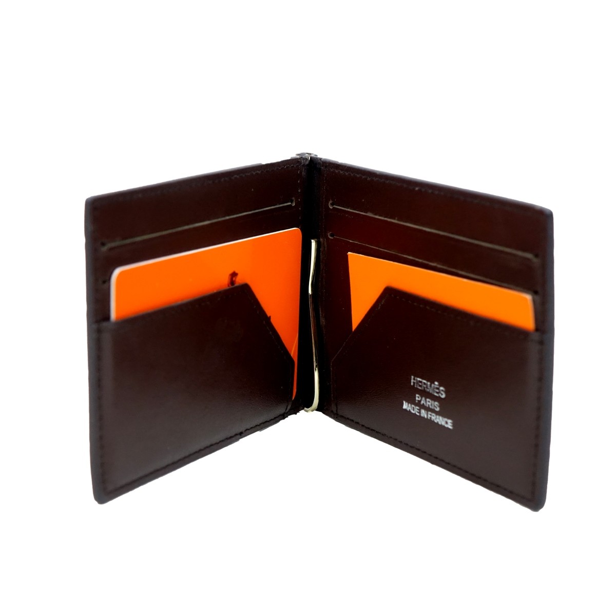 Mens Faux Hermes Leather Wallet