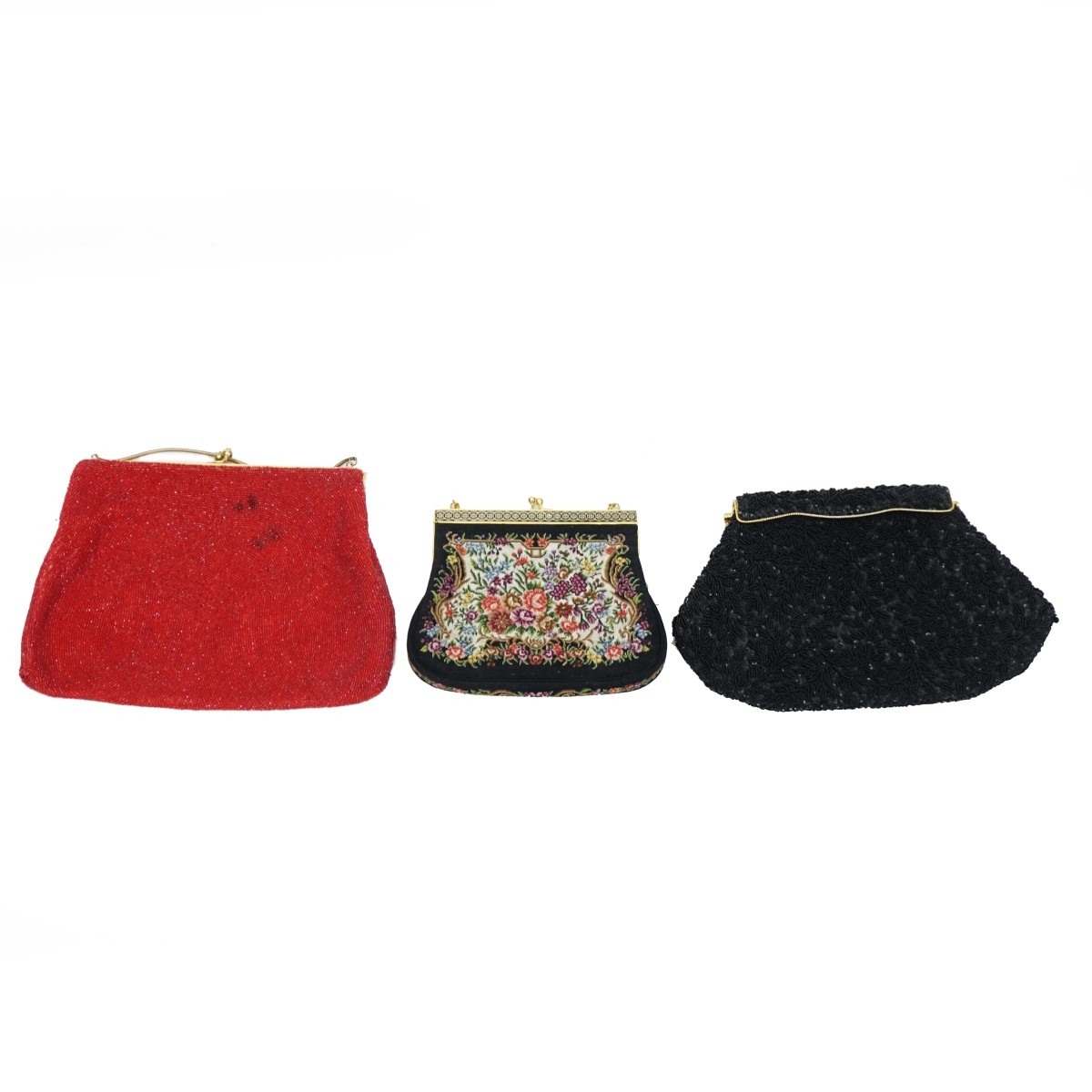 Three Vintage Evening Bags