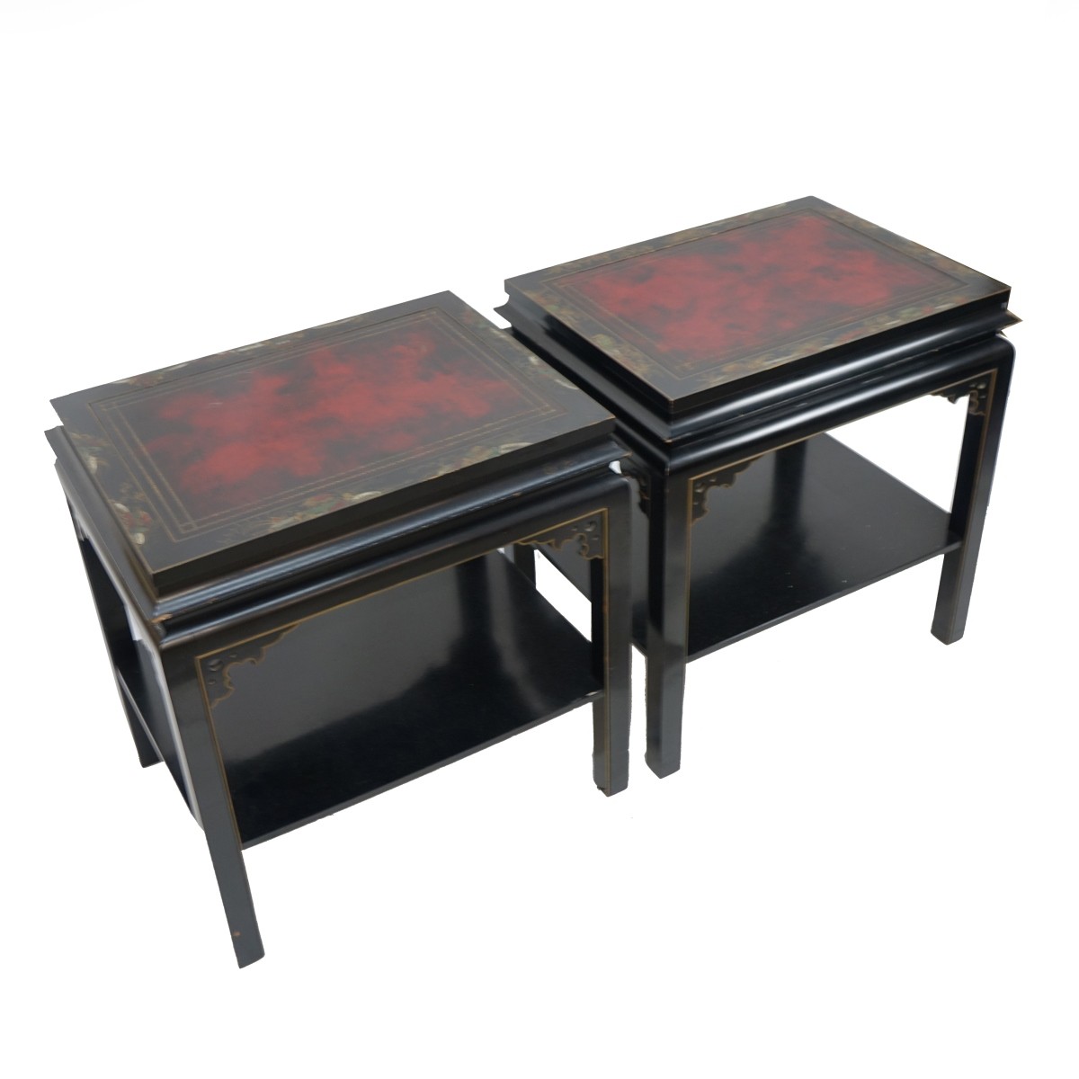 Pair of Chinese End Tables