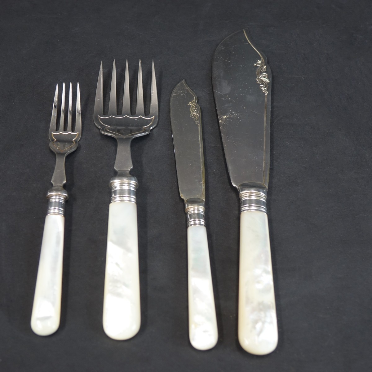 Henry Birks & Sons Fish Set