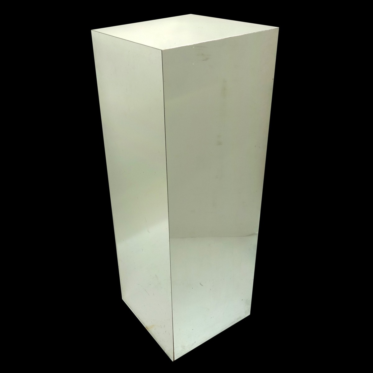 Silver Laminate Display Pedestal