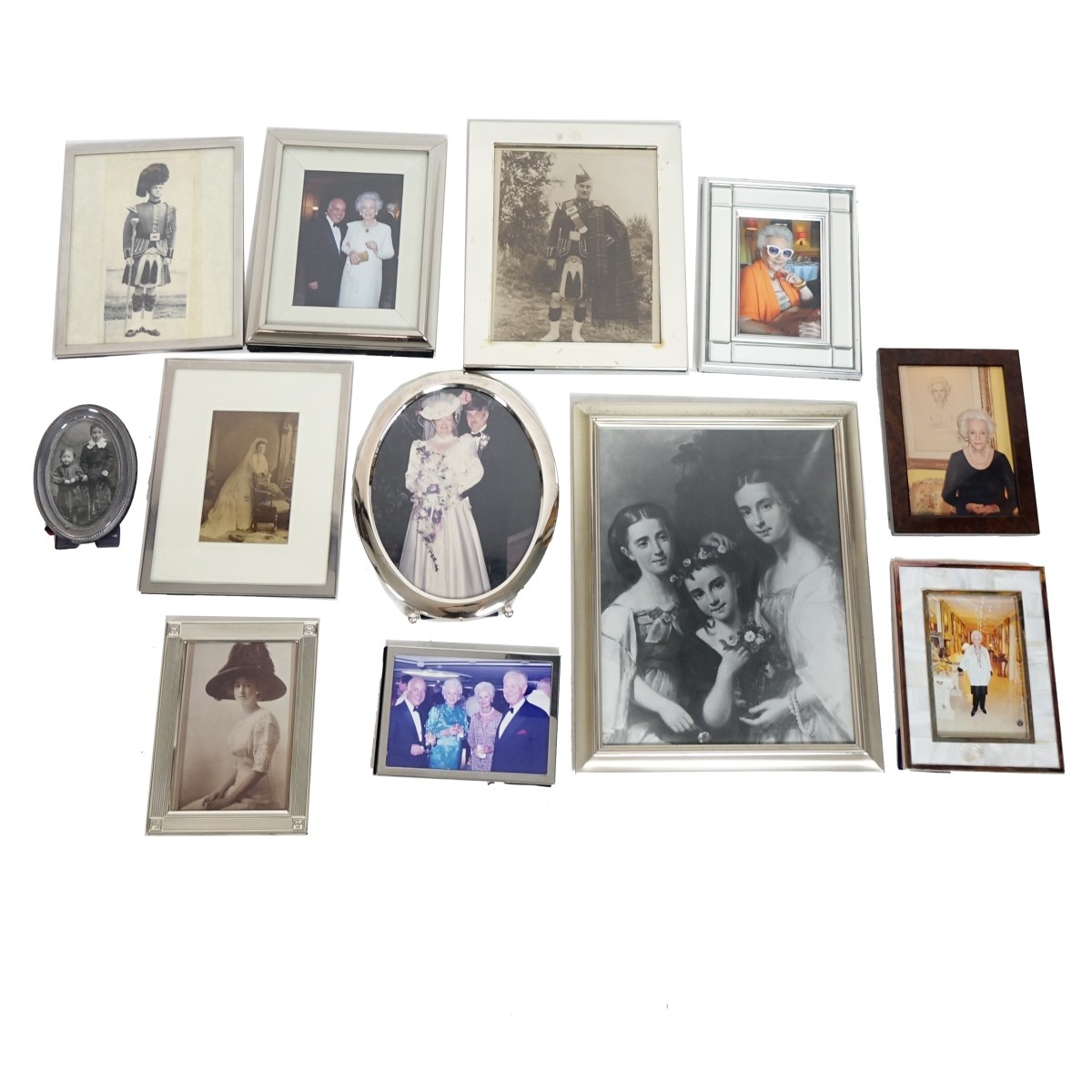 (12) Assorted Photo Frames