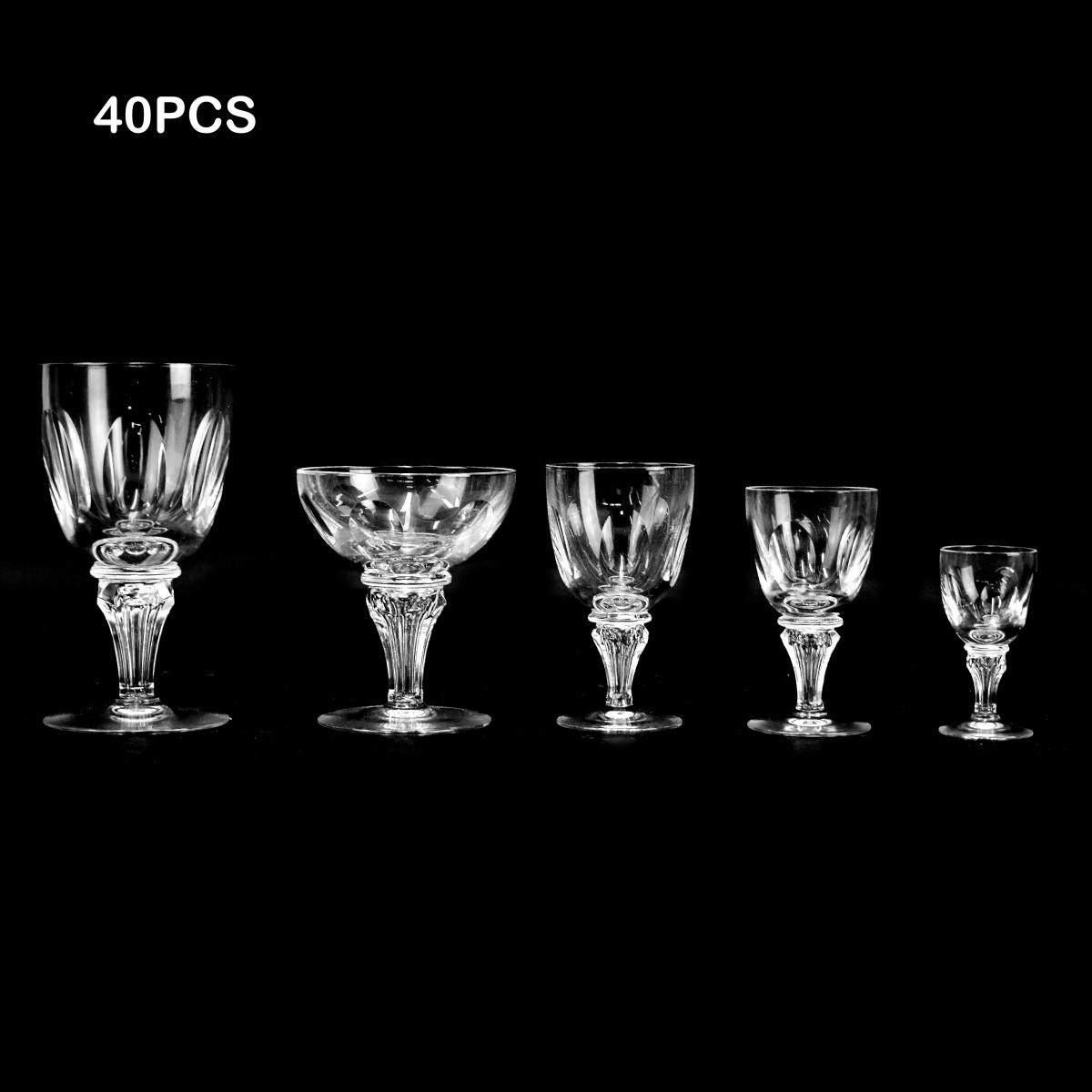 Vintage Crystal Stemware