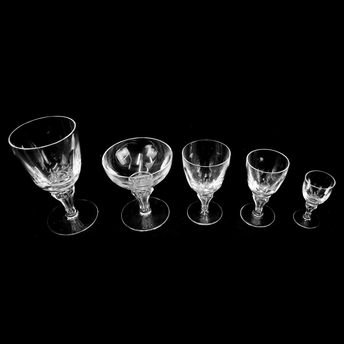 Vintage Crystal Stemware