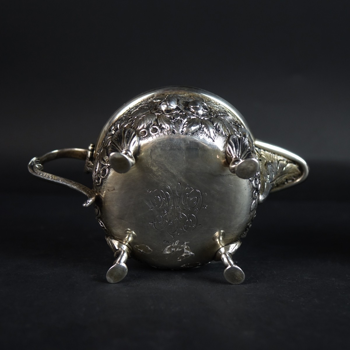 Sterling Silver Creamer and Covered Sugar