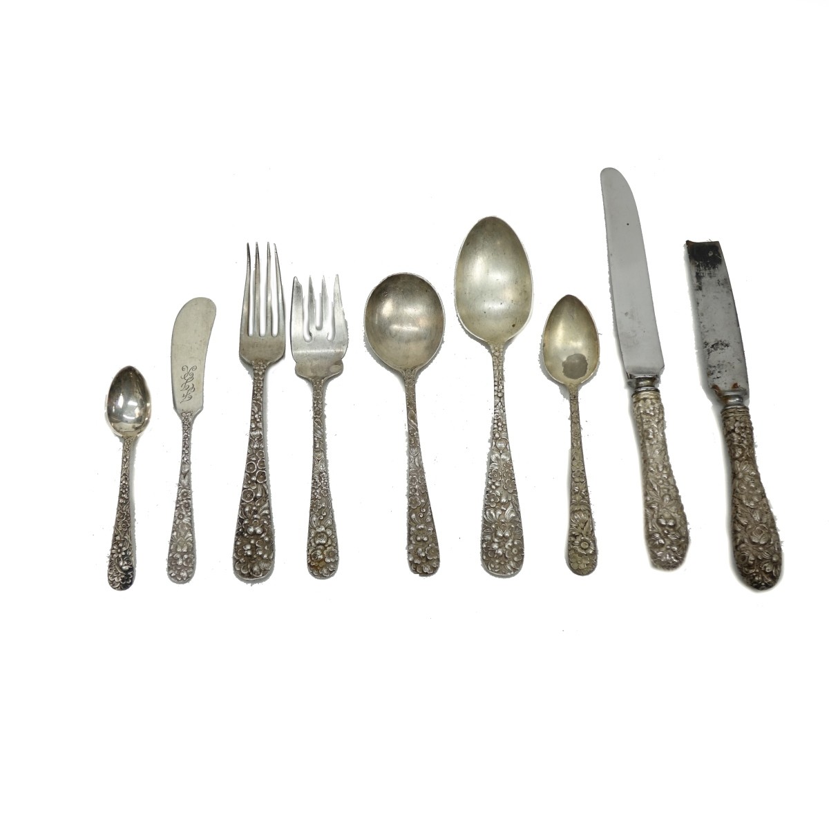 Kirk Stieff "Repousse" Sterling Flatware