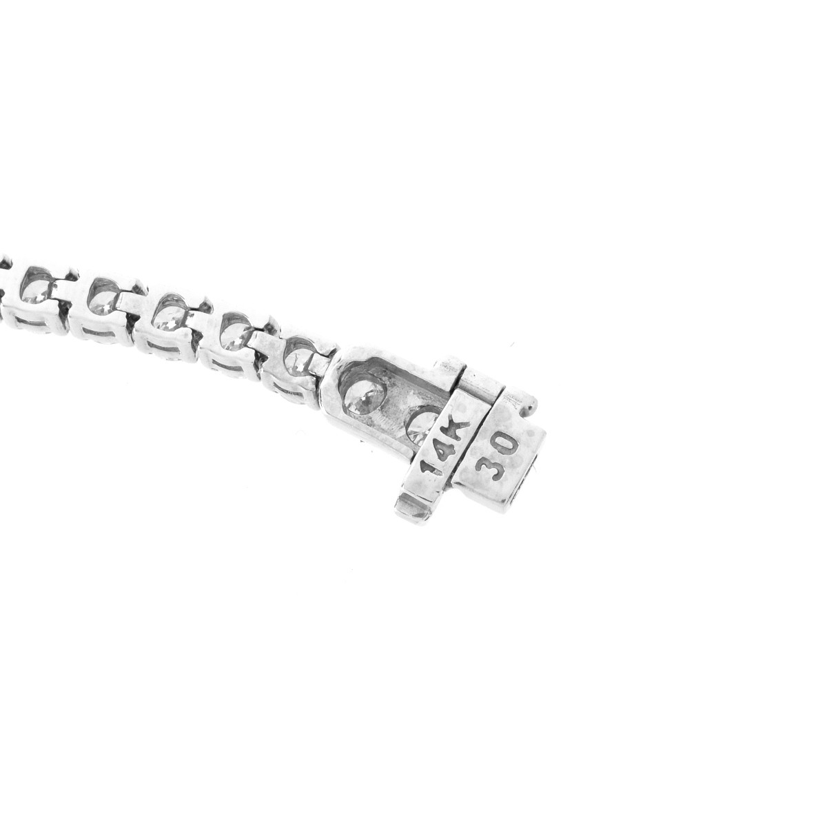 Diamond and 14K Bracelet