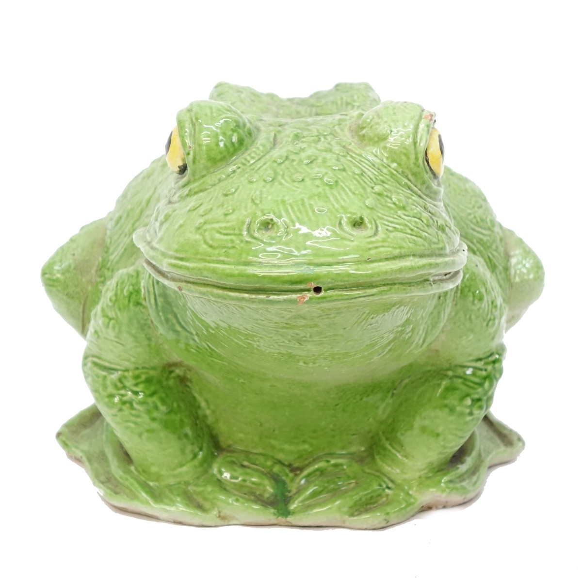 Italian Majolica Frog