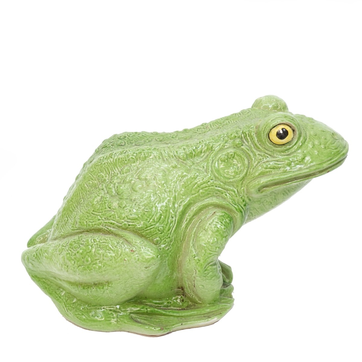 Italian Majolica Frog