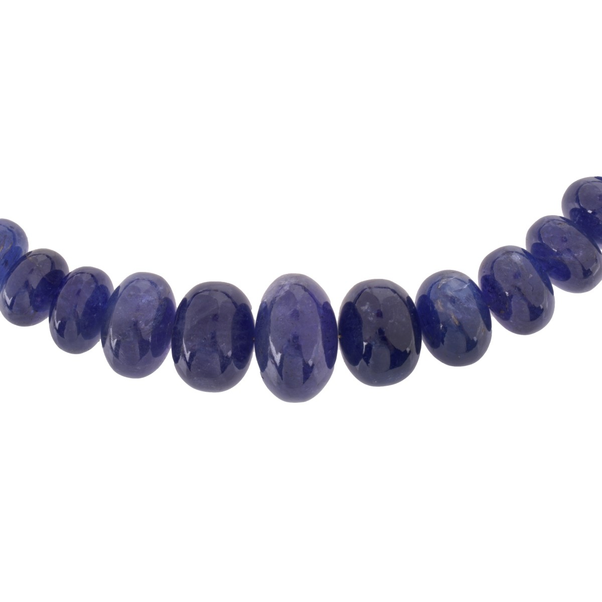 Tanzanite Bead Necklace