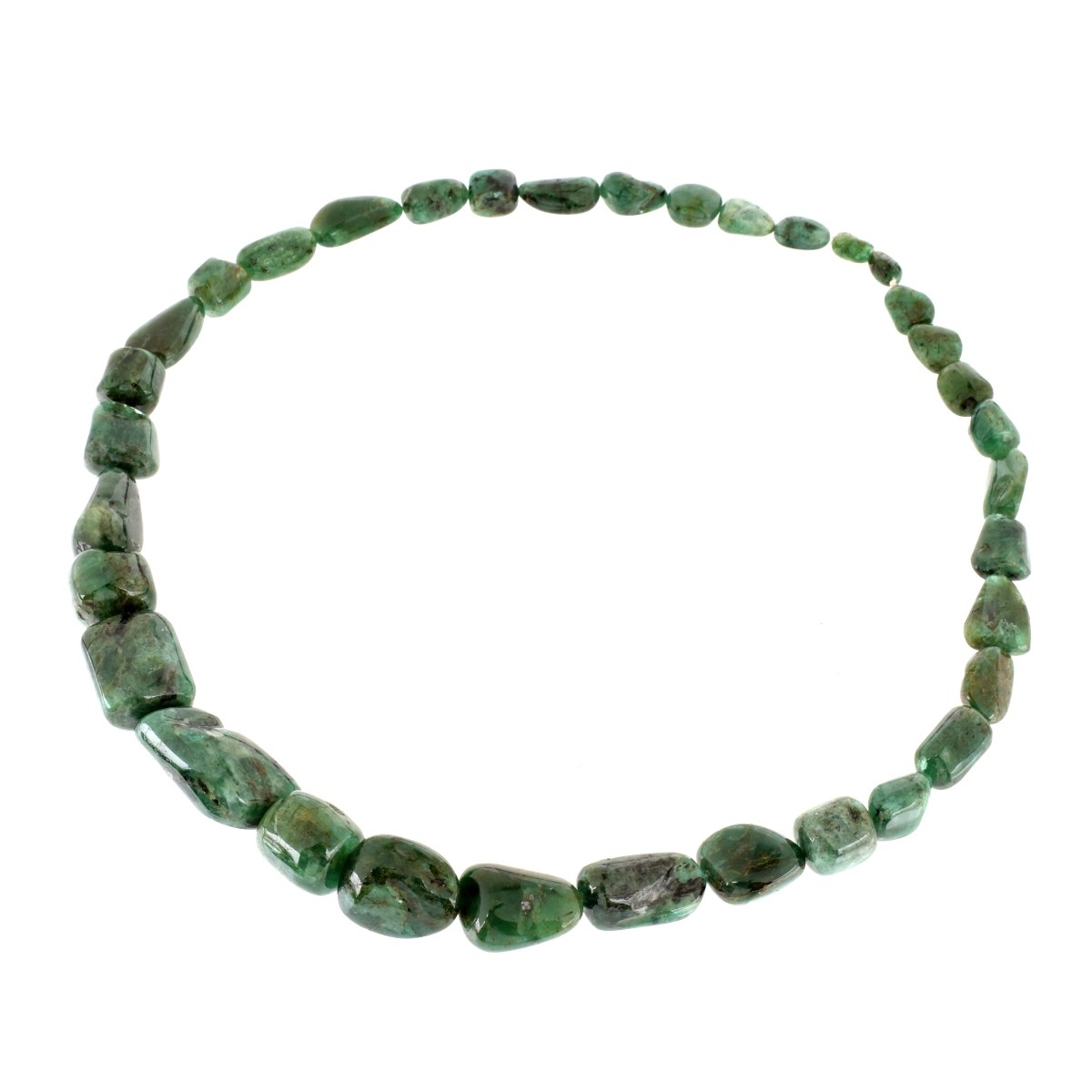 Emerald Bead Necklace