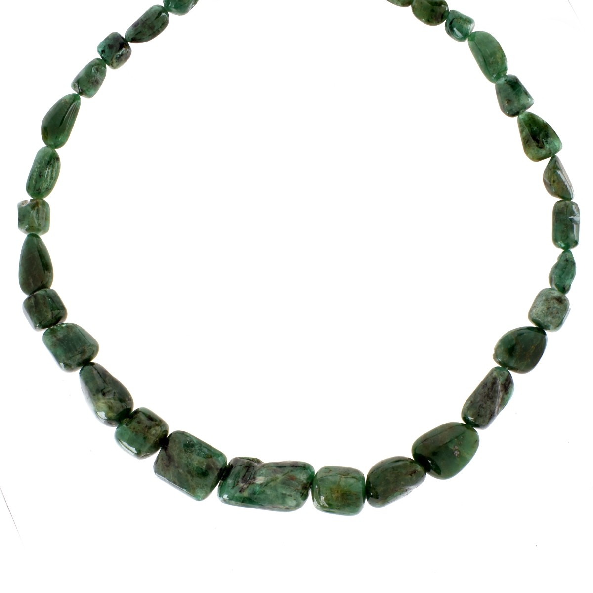 Emerald Bead Necklace