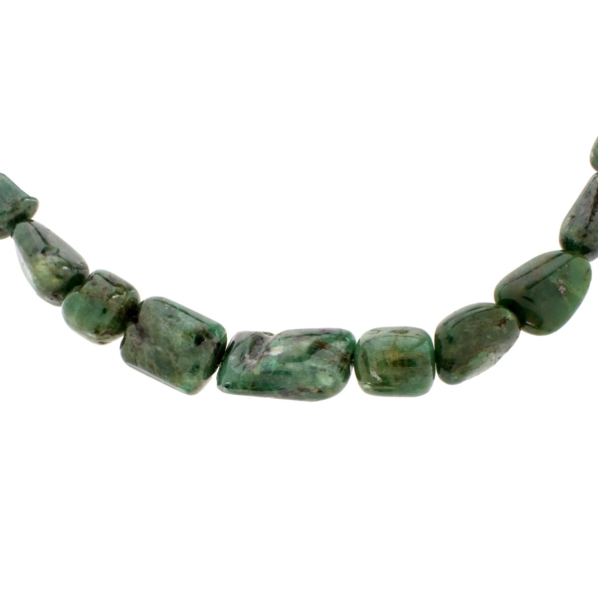 Emerald Bead Necklace