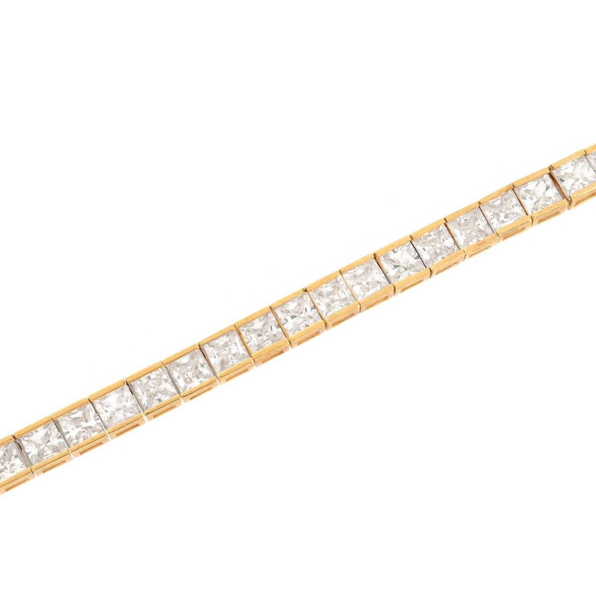 CZ and 14K Necklace