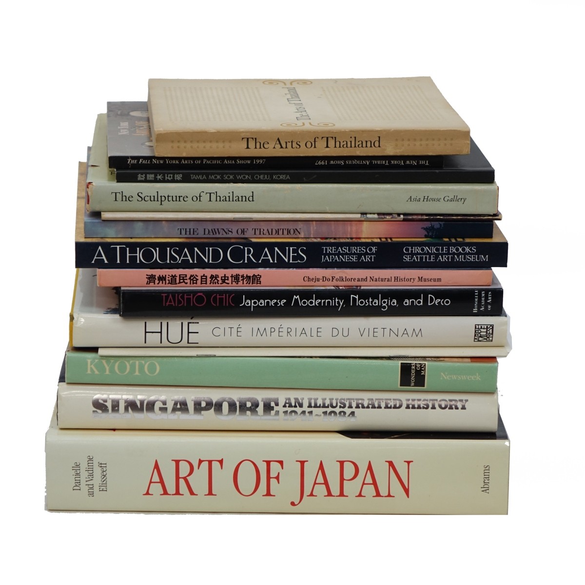 Fourteen Volumes on Asian Art and Design