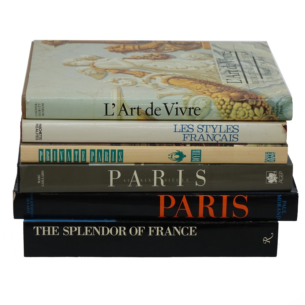 Five Volumes on French Art and Design