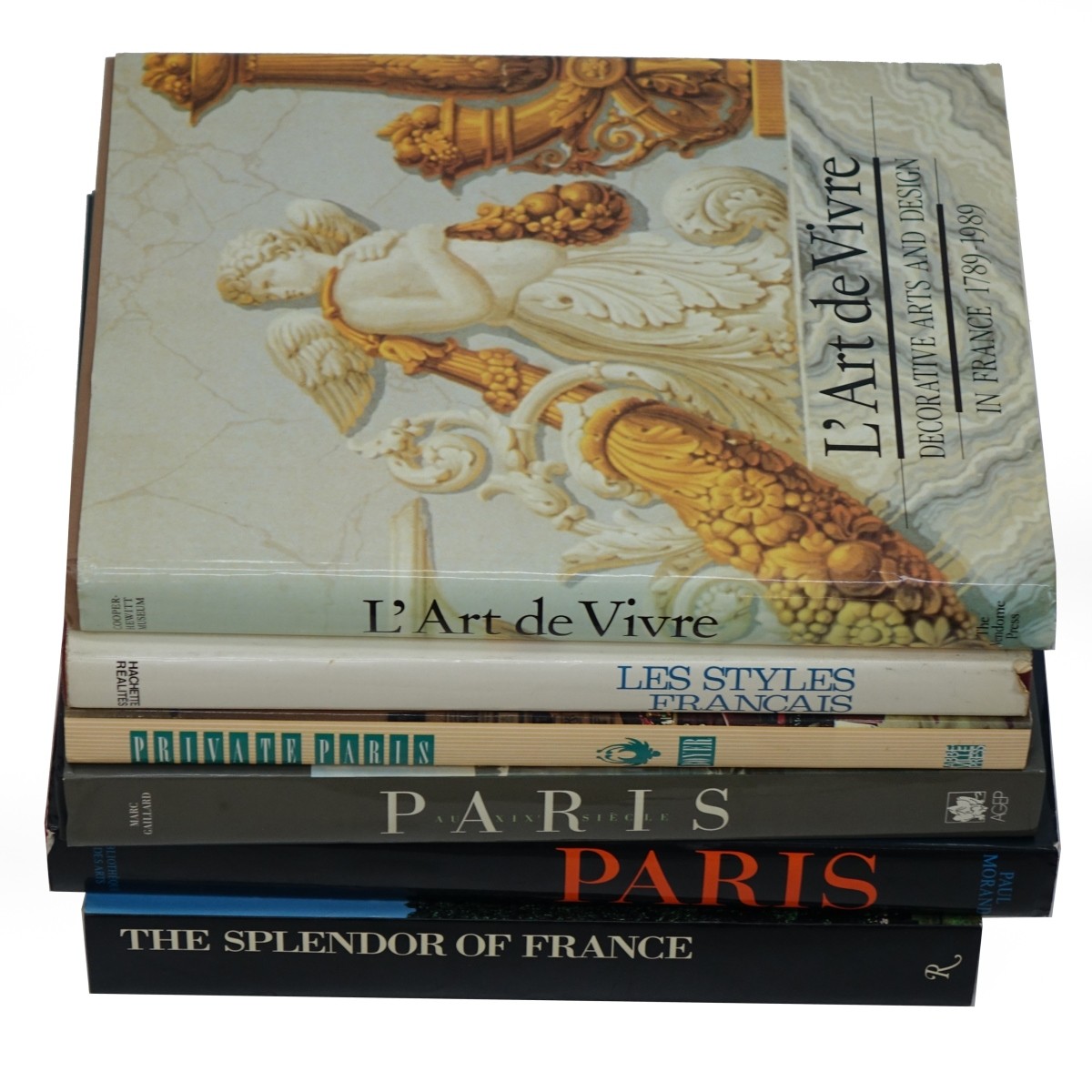 Five Volumes on French Art and Design