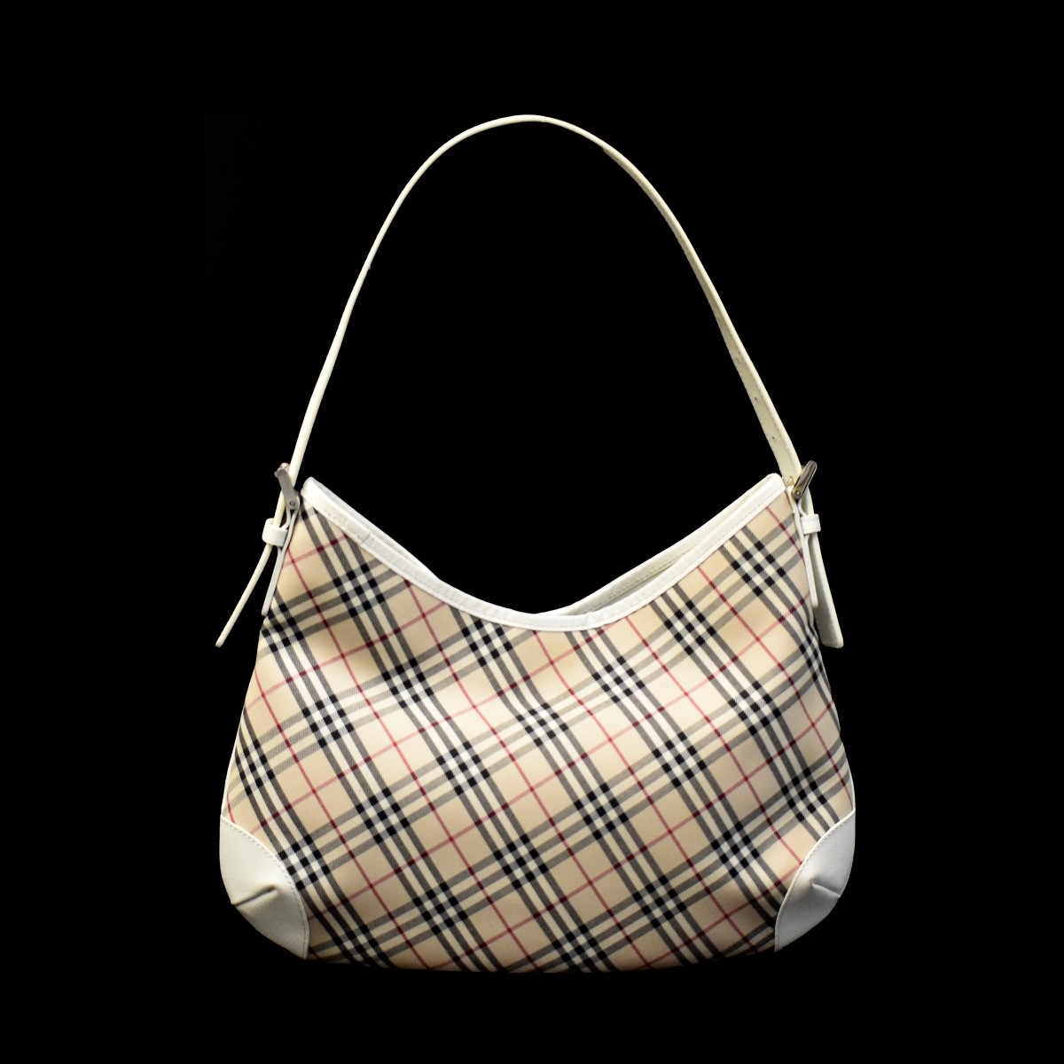 Burberry Nova Check Hobo Bag