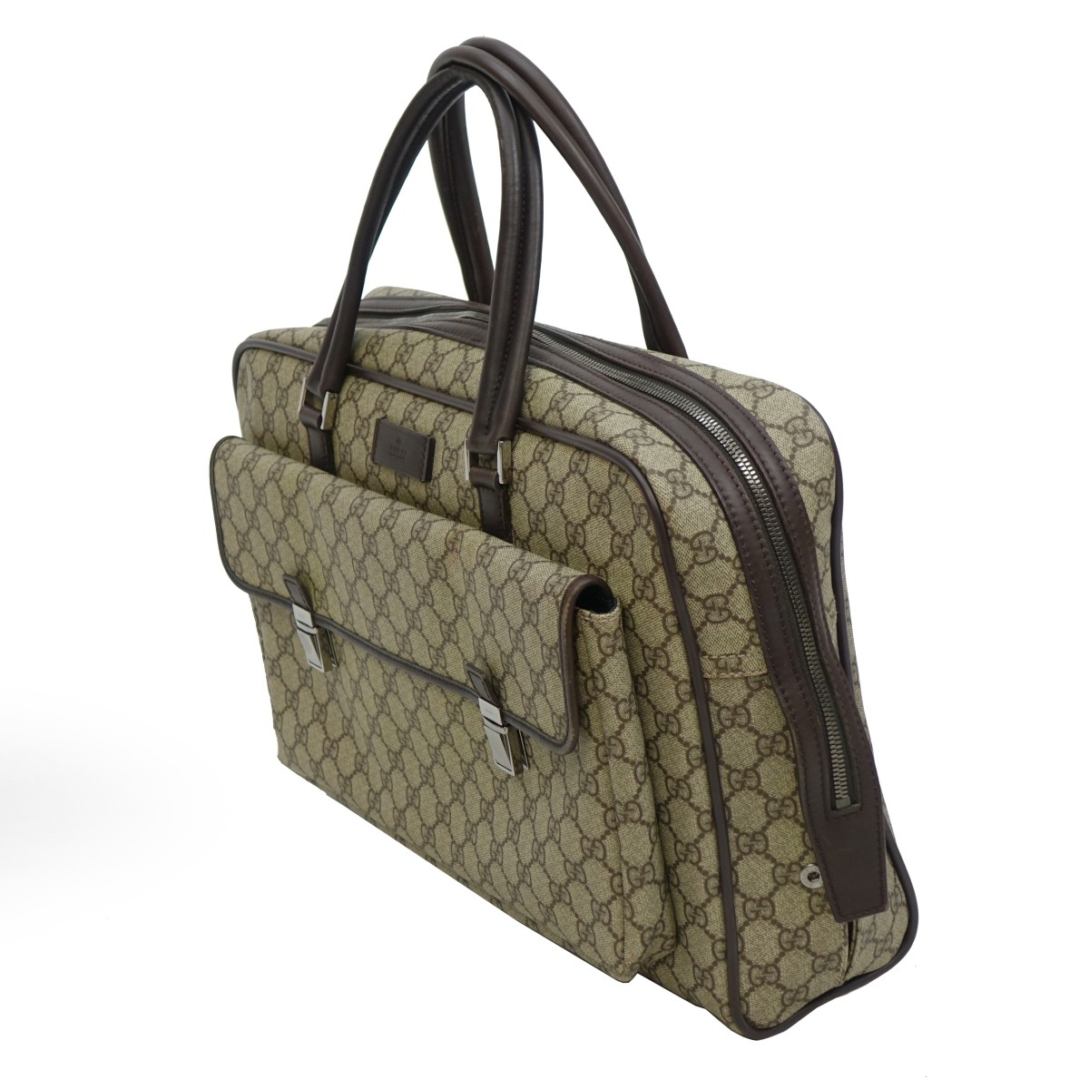 Gucci Monogram Canvas Briefcase