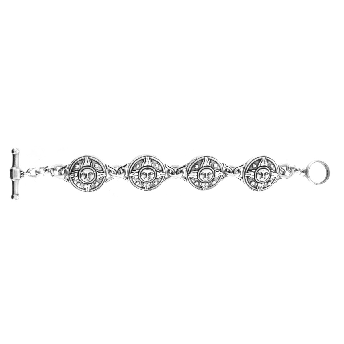 Kieselstein-Cord Sterling Necklace and Bracelet